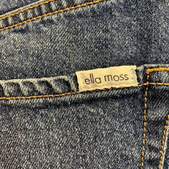 Ella Moss Asymmetrical Hem Miniskirt Sz 26 - Picture 4 of 6